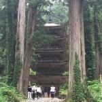 国宝羽黒山神社五重塔